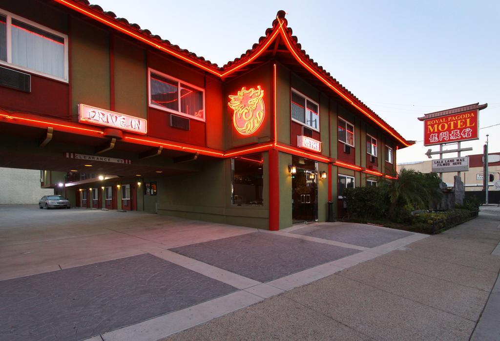 Royal Pagoda Motel Dodger Stadium Los Angeles Exterior foto